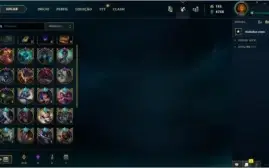 Conta level 305 de lol ótima e no precinho