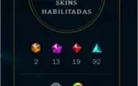 conta no lol G2 317 skins
