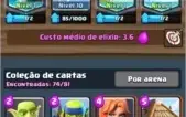Conta ClashRoyale Level 9 Arena 11 7 Lendárias Pod Muda Nick