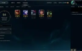 Conta League of Legends- low lvl - conta lol