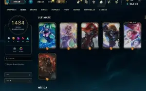 Conta Colecionador League Of Legends / Wild Rift / Valorant