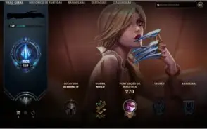 CONTA LOL COM EVELYNN PRESTÍGIO