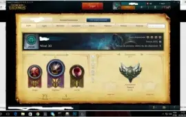 Conta B5 com boas SKINS e campeões