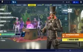 Conta Fortnite criada S3