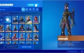 Conta Fortnite criada S3