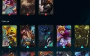 Conta lol 54 skins 104 champs