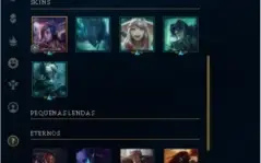 Conta lol 54 skins 104 champs