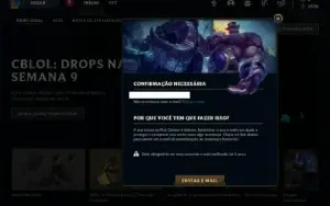 Conta Platina 3 com 35 Champs e 5 Skins + 20 Fragmentos