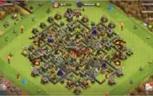 Clash of Clans CV9 Semi Full 6800 Gemas