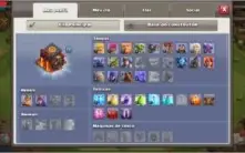 Clash of Clans CV9 Semi Full 6800 Gemas