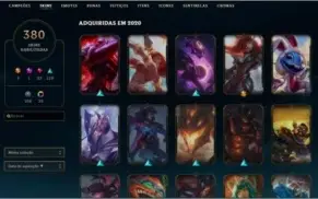 Conta League of Legends - D4