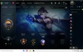 Conta lol lvl 74