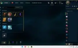 Conta lol lvl 74