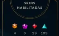 Conta lol 339 skins