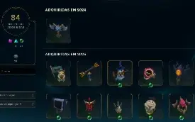 Conta LOL Parada Ex Diamante 1097 Skins Todas Ultimate