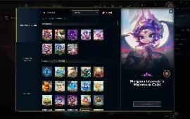 CONTA RIOT - Skins raras, muitas bordas, MMR Mestre
