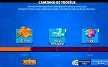 Conta braw stars muito upada