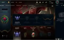 Conta LOL - Diamante IV, 73% de WR