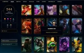 Conta lol de 2012
