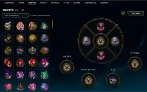 Conta lol de 2012