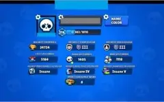 Conta Brawl Stars All 45/45 + 20 Skins + 100 Gemas ++