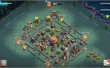 Cv 11 clash of clans bem upado, conta com mais de 5 anos