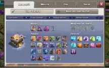 Cv 11 clash of clans bem upado, conta com mais de 5 anos