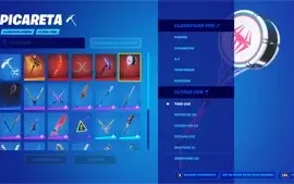 Vendo Conta de Fortnite com 29 Skins + Passe + 1600 VBUCKS