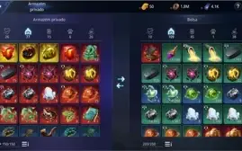 Conta MIR4 - Guerreiro LVL 90 - 127k Power - Servidor SA