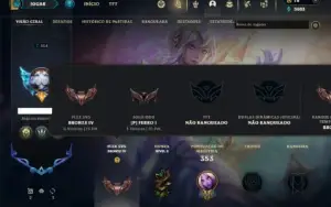 Ferro 1 com TODOS os champs e 224 Skins
