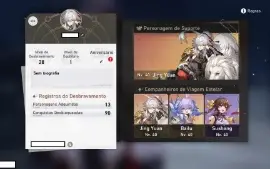 Jing Yuan + Arma + Bailu e 11.5k de jades - Honkai Star Rail