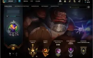 Conta LOL Gold 4