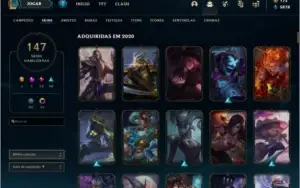 Conta LOL Gold 4