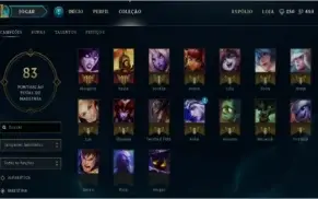 Conta lvl 30 Unranked