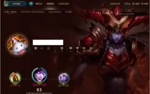 Conta lvl 30 Unranked