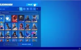 Conta de fortnite, salve o mundo, 161 skins.