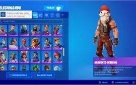 Conta de fortnite, salve o mundo, 161 skins.