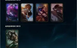 Conta League of legends Diamante 4 55 skins 135 campeoes