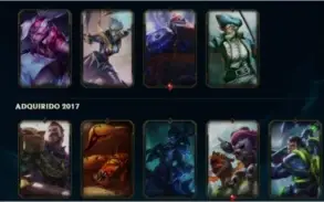 Conta League of legends Diamante 4 55 skins 135 campeoes