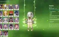 Conta Genshin Impact - Nahida/Cyno/Diluc/Mona + Arco de Amos