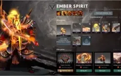 Dota 2 com itens/battlepass 2019