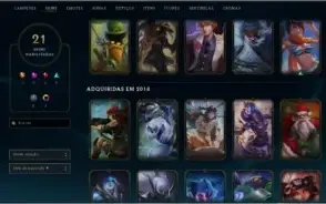 CONTA LOL DIAMANTE 4
