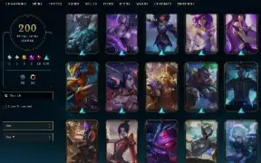Conta Ex-Mestre(Atual:Diamante 2) /200 SKINS/Todos Champions