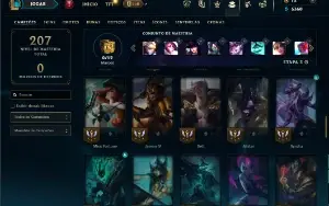 Bronze 1 com 65 Champs e 36 Skins