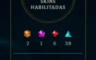 Conta Esmeralda 1(Nivel 329),95 Skins ,17 Chromas