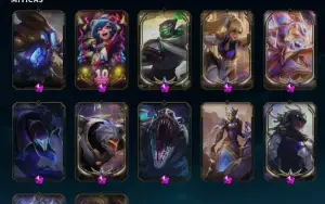 Conta com 657 skins