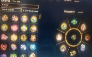 Conta com 657 skins