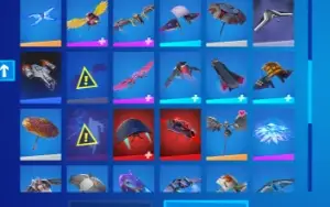 Conta de fortnite com diversas skins