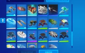 Conta de fortnite com diversas skins