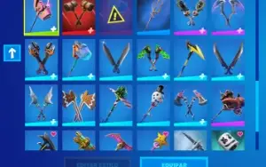 Conta de fortnite com diversas skins
